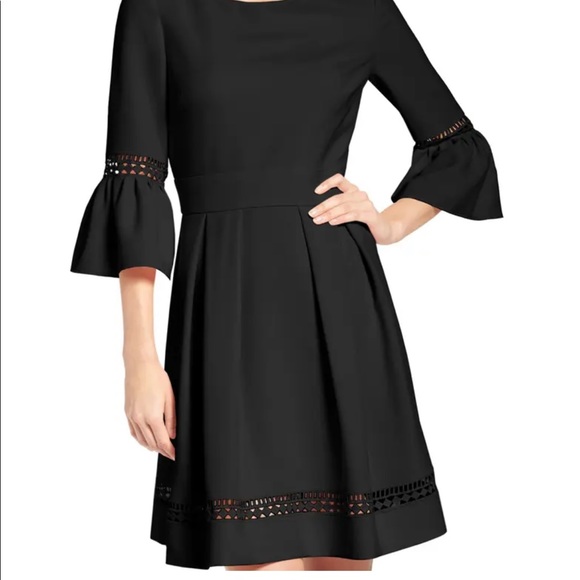 Eliza J bell sleeve dress - Picture 6 of 7